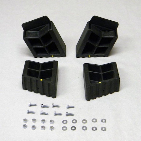 Bauer Ladder Boot Shoe Kit for Bauer Series 352, 367 Two-Way Fiberglass Stepladders 07339